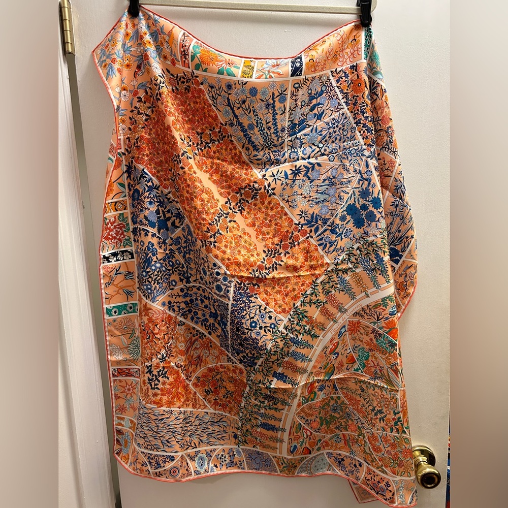 Hermes scarf Fleurs de Giverny 90cm